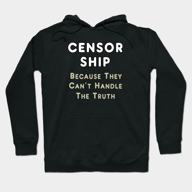 Censorship Hoodie by Mark Ewbie